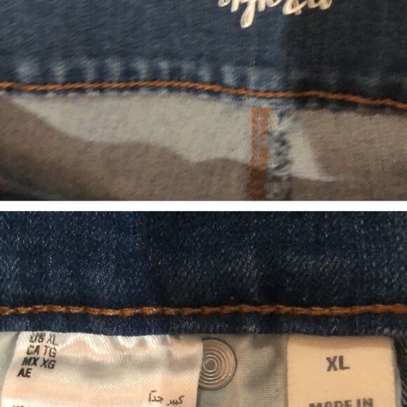 Wide Leg Cropped Jeans - Picture 4 of 5